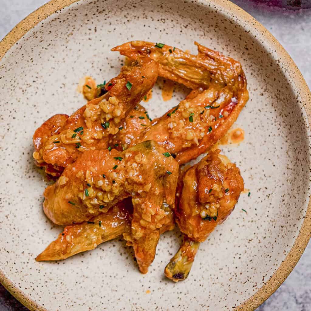 Air Fried Buffalo Chicken Wings