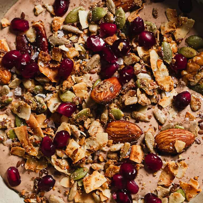 Chocolate Protein Smoothie Bowl