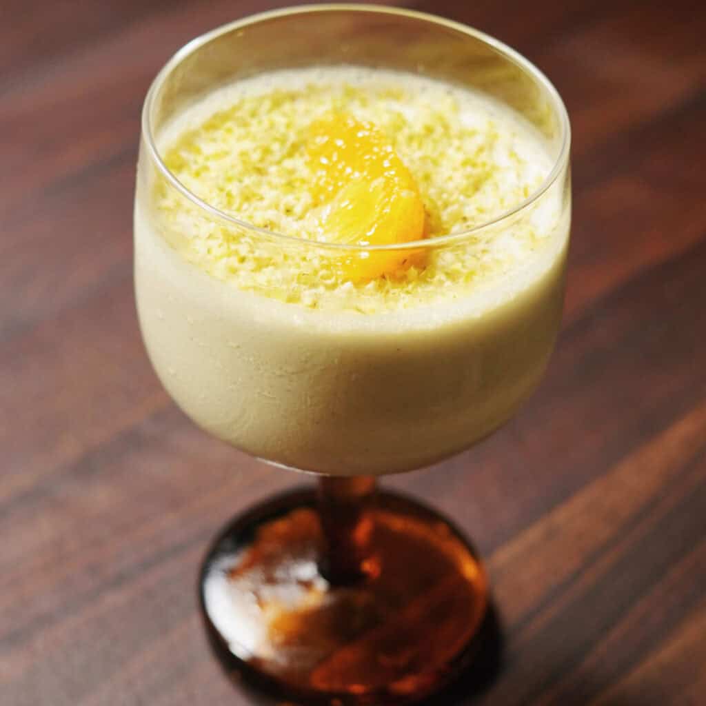 Pistachio Panna Cotta with Honeyed Orange