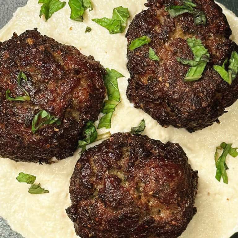 Lamb Kofta with Cashew Crema