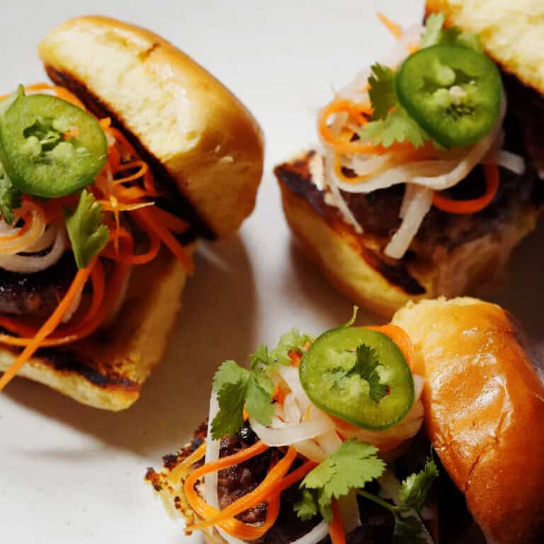 Venison Banh Mi Sliders