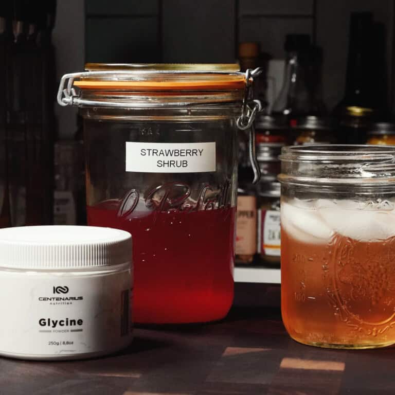 Strawberry Glycine Shrub