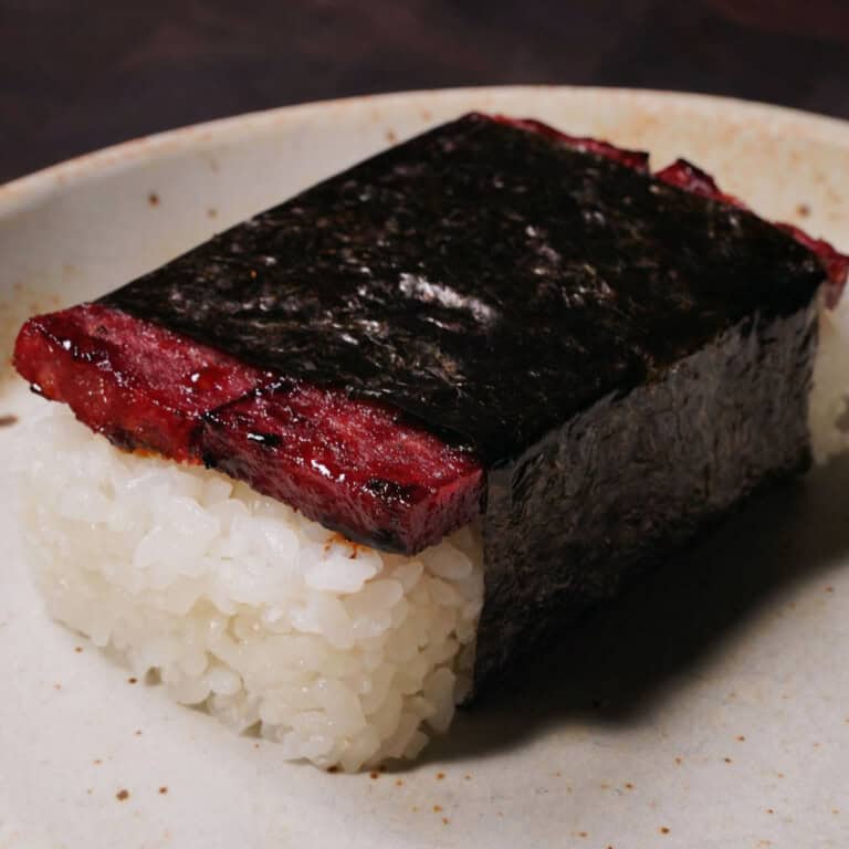 Maui Nui Venison Summer Sausage Musubi