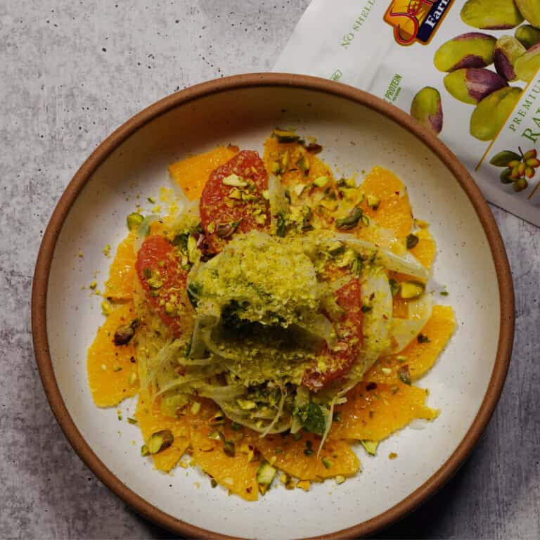 Citrus & Fennel Salad with Pistachios & Mint