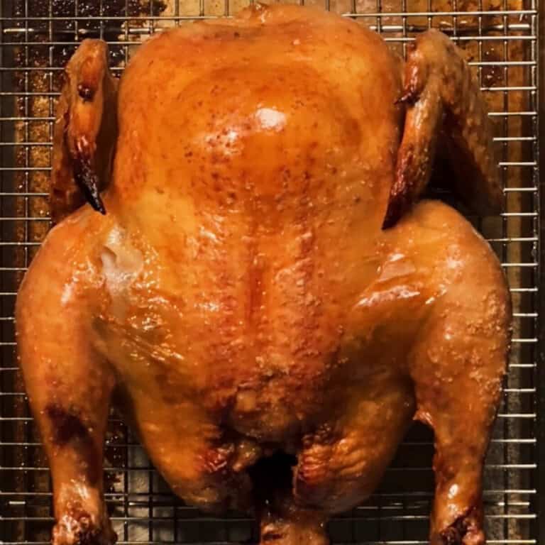 Simply Roasted Whole Chicken
