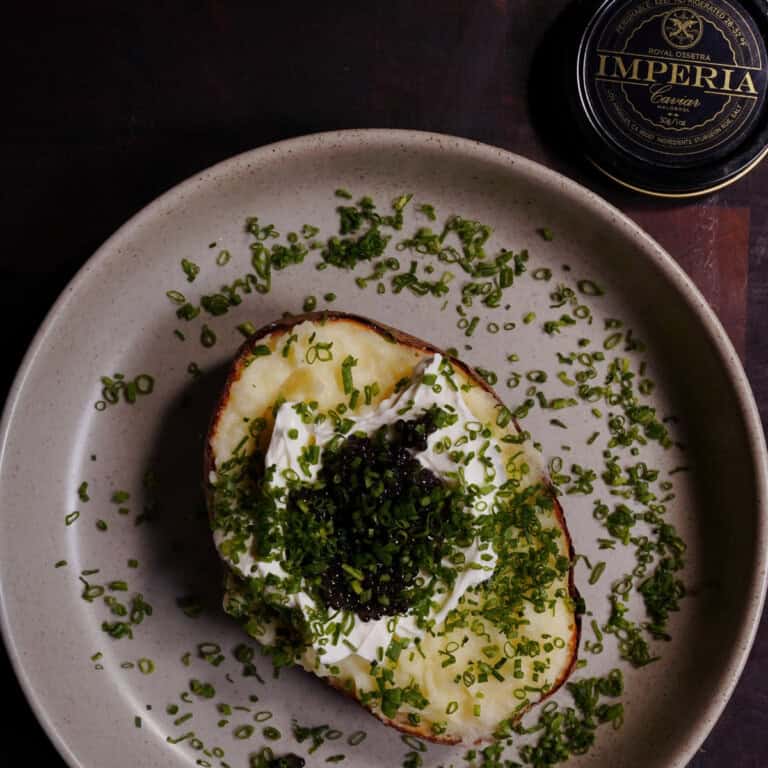 Caviar Baked Potato